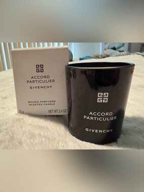 Givenchy Black Accord Particulier Decorative Scented Candle